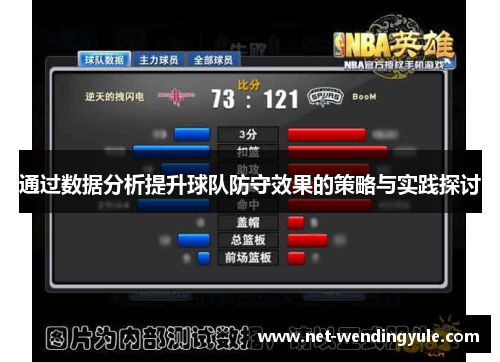 通过数据分析提升球队防守效果的策略与实践探讨 通过数据分析提升球队防守效果的策略与实践探讨