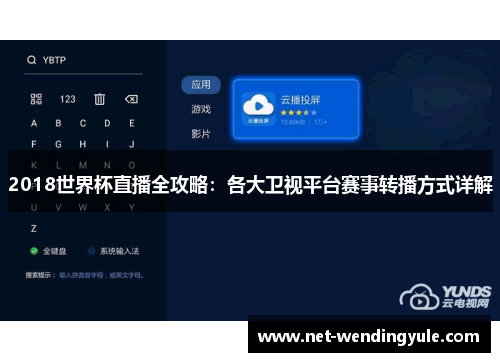 2018世界杯直播全攻略:各大卫视平台赛事转播方式详解 2018世界杯直播全攻略:各大卫视平台赛事转播方式详解